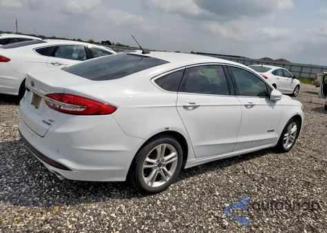 2018 Ford Fusion Se Hybrid from USA, damaged, VIN 3FA6P0LU4JR171684